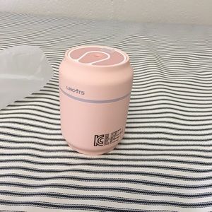 Mini humidifier, light, and fan